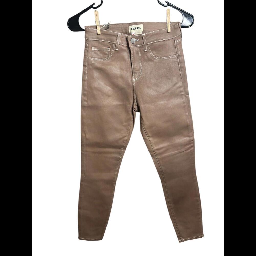 L'AGENCE  Margot High-Rise Skinny Pants Size 24